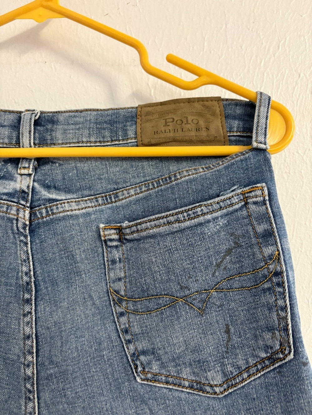 Polo by Ralph Lauren kids Blue Denim Shorts - Picture 3 of 3